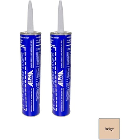 Defenseguard 11 oz High Solids Low V.O.C. Self-Leveling Sealant Tube, Beige DE3292210